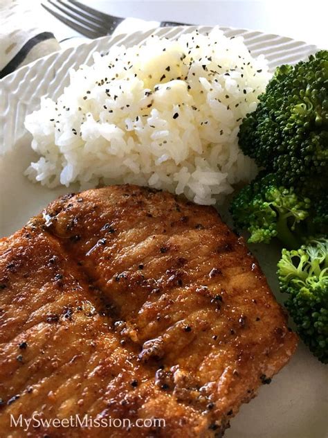 pan seared butterfly pork chops